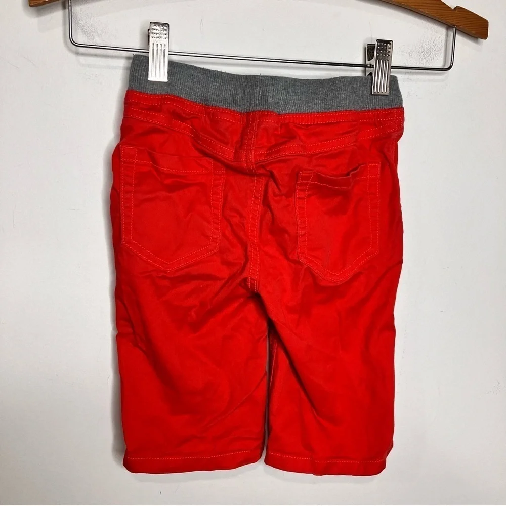 Hanna Andersson‎ red long pull on shorts size 4
